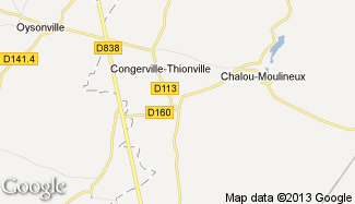 Plan de Congerville-Thionville