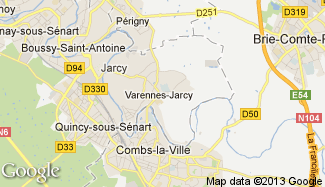 Plan de Varennes-Jarcy