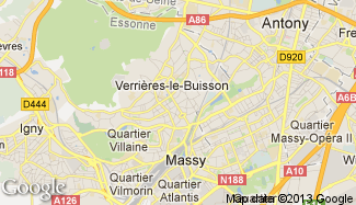 Plan de Verrières-le-Buisson