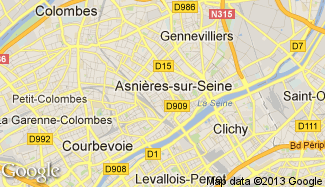 Plan de Asnières-sur-Seine