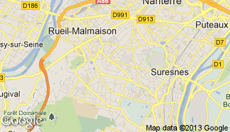 Plan de Rueil-Malmaison