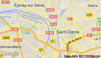 Plan de L'Île-Saint-Denis