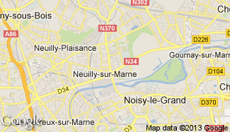 Plan de Neuilly-sur-Marne