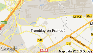Plan de Tremblay-en-France