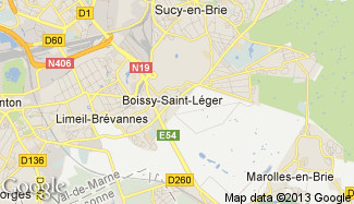 Plan de Boissy-Saint-Léger