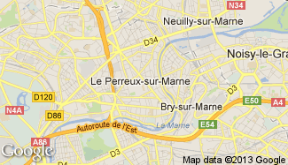 Plan de Le Perreux-sur-Marne