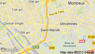 Plan de Saint-Mandé