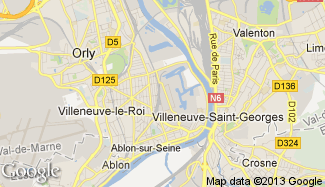 Plan de Villeneuve-le-Roi