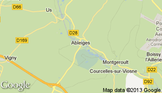 Plan de Ableiges