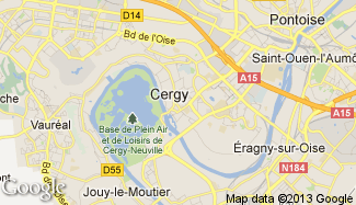 Plan de Cergy