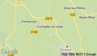 Plan de Cormeilles-en-Vexin