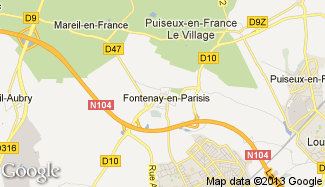 Plan de Fontenay-en-Parisis