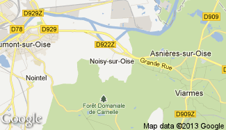 Plan de Noisy-sur-Oise