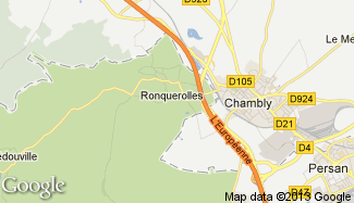 Plan de Ronquerolles