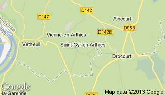 Plan de Saint-Cyr-en-Arthies