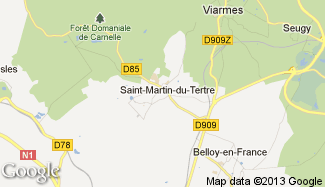 Plan de Saint-Martin-du-Tertre