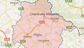 Plan des Ardennes