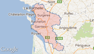 Plan de la Charente-Maritime