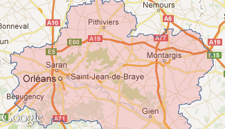 Plan du Loiret