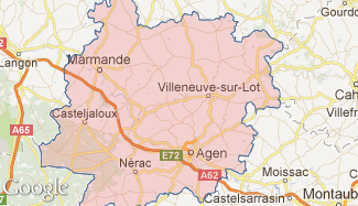 Plan du Lot-et-Garonne