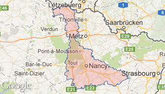 Plan de la Meurthe-et-Moselle