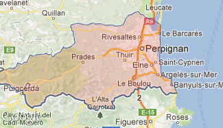 Plan des Pyrénées-Orientales