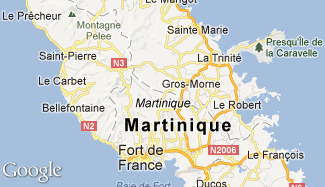 Plan de la Martinique