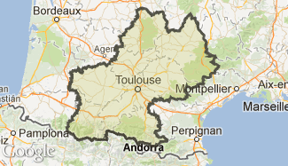 Plan du Midi-Pyrénées