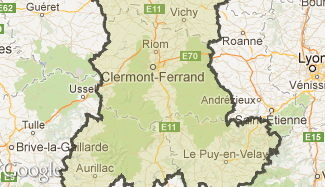 Plan de l'Auvergne