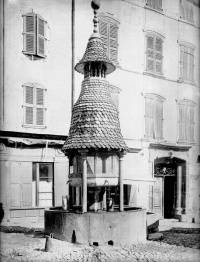 Fontaine couverte