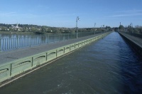 Pont-canal sur la Loire (également sur commune de Saint-Firmin-sur-Loire)