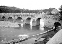 Pont romain franchissant l'Escoutay