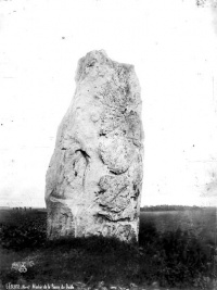 Menhir dit La Pierre du Diable