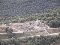 Site archéologique du Panissars, situé au col de Panissars