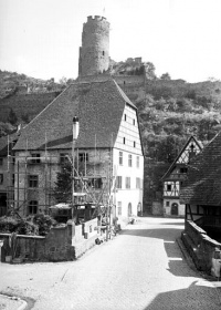 Pont sur la Weiss et sa chapelle