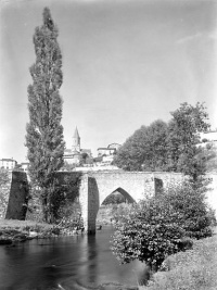 Pont de Châteauponsac sur la Gartempe, dit Pont romain