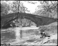 Pont sur la Cure (vieux)