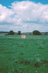 Dalle perforée de dolmen dite La Pierre-Percée