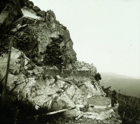 Champ de bataille de l'Hartmannswillerkopf dans la forêt communale