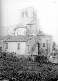 Eglise à l'exception du beffroi et de la nef