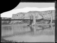 Pont dit du Robinet sur le Rhône