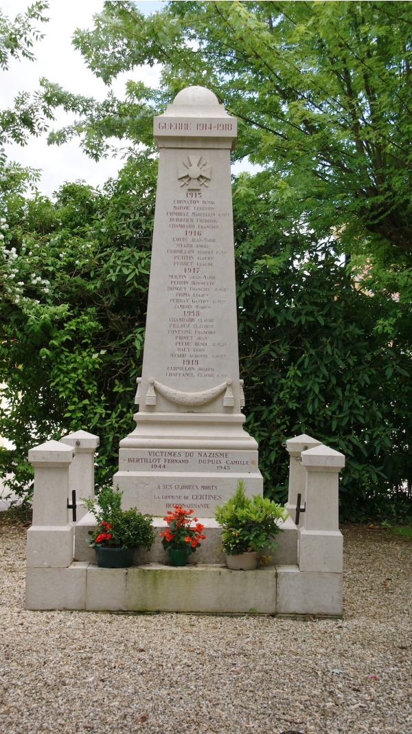 Photo Certines - le monument aux morts