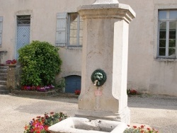 Photo paysage et monuments, Chavannes-sur-Suran - la fontaine