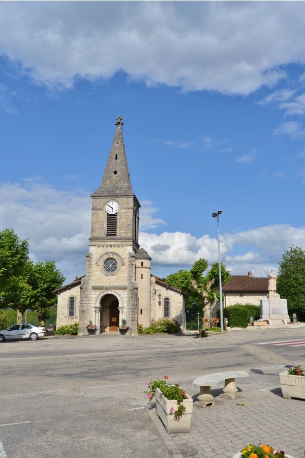 Photo Druillat - église Saint Georges