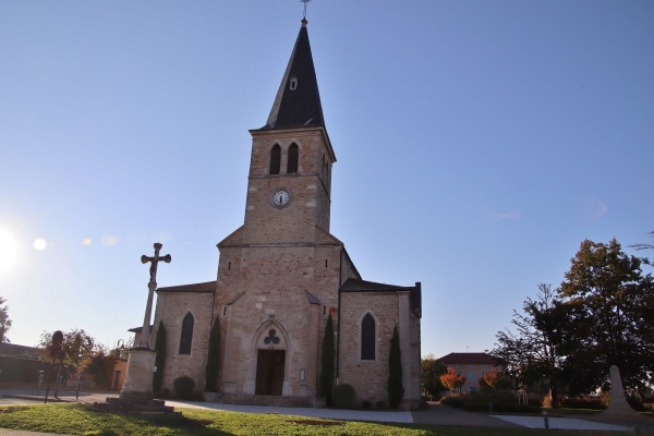 Photo Grièges - église Saint Martin