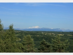 Photo paysage et monuments, Injoux-Génissiat - Vue sur le Mont Blanc