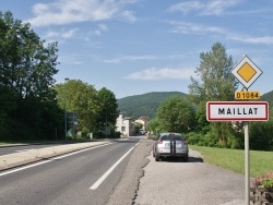 Photo paysage et monuments, Maillat - la commune