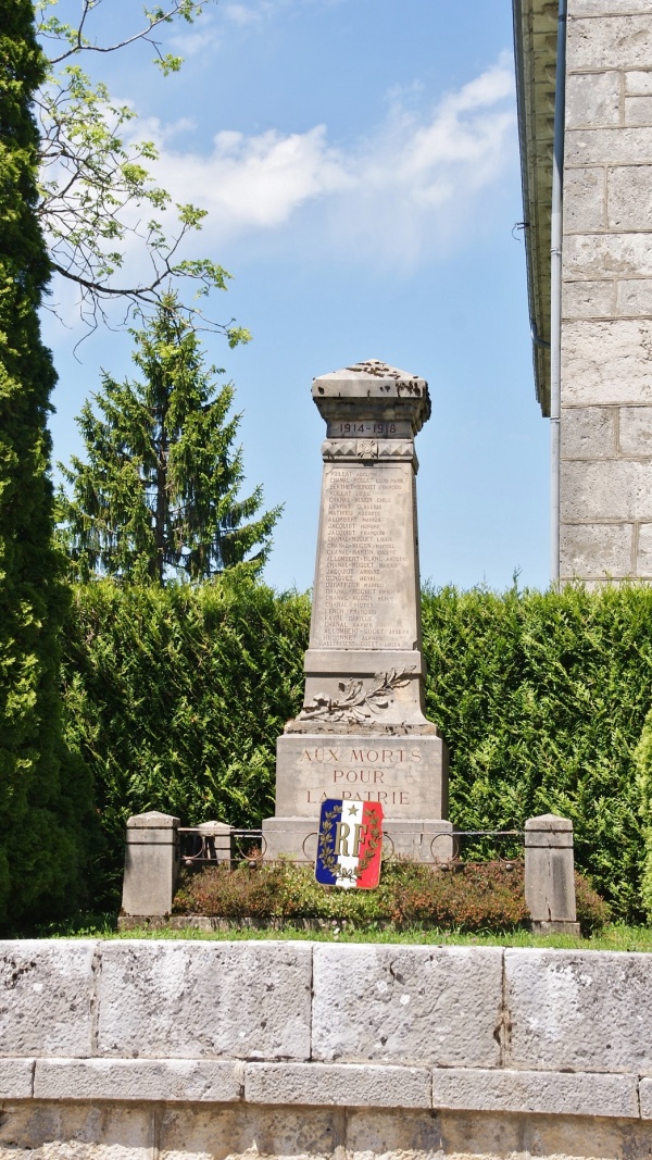 Photo Le Poizat - le monument aux morts