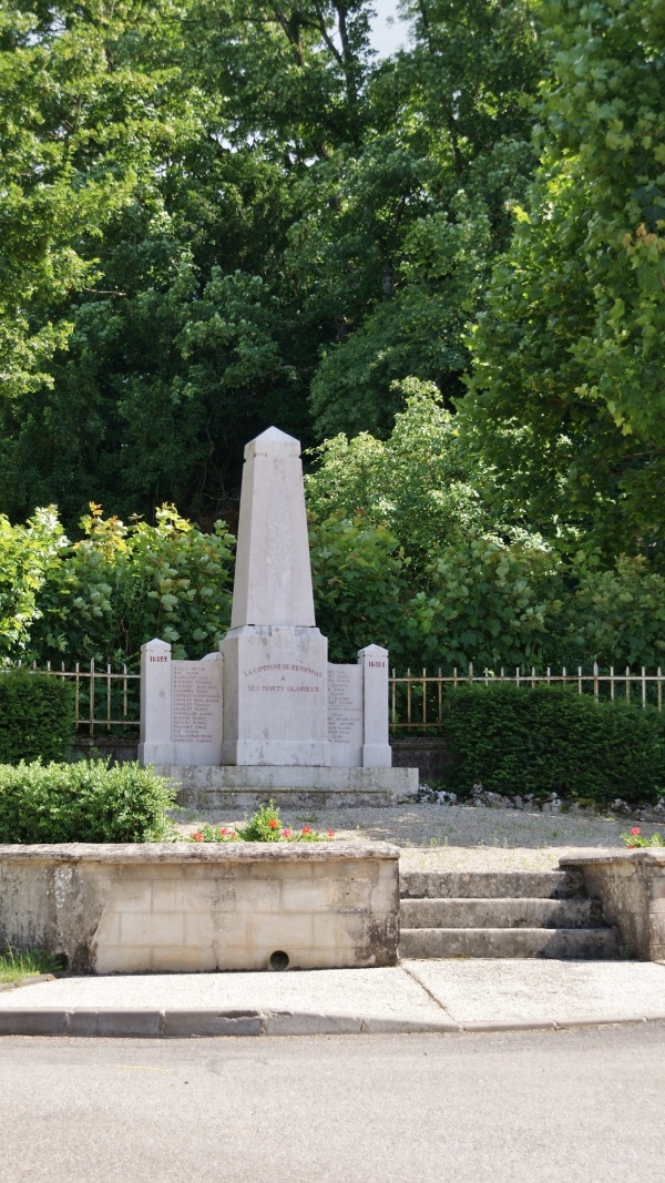 Photo Revonnas - le monument aux morts