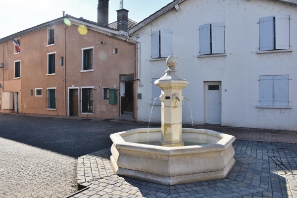 Photo Saint-Didier-sur-Chalaronne - la fontaine